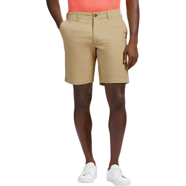 Мужские хлопковые шорты с плоской передней частью Saltwater 9,5 дюймов Izod, хаки
Мужские хлопковые шорты с плоской передней частью Saltwater 9,5 дюймов Izod, хаки