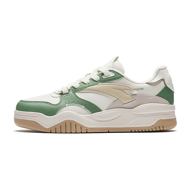 Кроссовки ANTA Life Collection Skateboarding Shoes Women's Low-top Ivory White/ripe Jasmine Green/grain Beige, слоновая кость/зеленый
Кроссовки ANTA Life Collection Skateboarding Shoes Women's Low-top Ivory White/ripe Jasmine Green/grain Beige, слоновая кость/зеленый