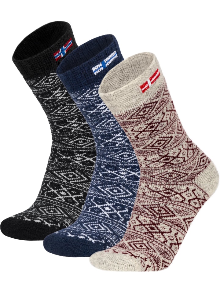 Носки normani 3 Paar Canadien Socks, цвет Dunkelblau/Anthrazit/Rot
Носки normani 3 Paar Canadien Socks, цвет Dunkelblau/Anthrazit/Rot