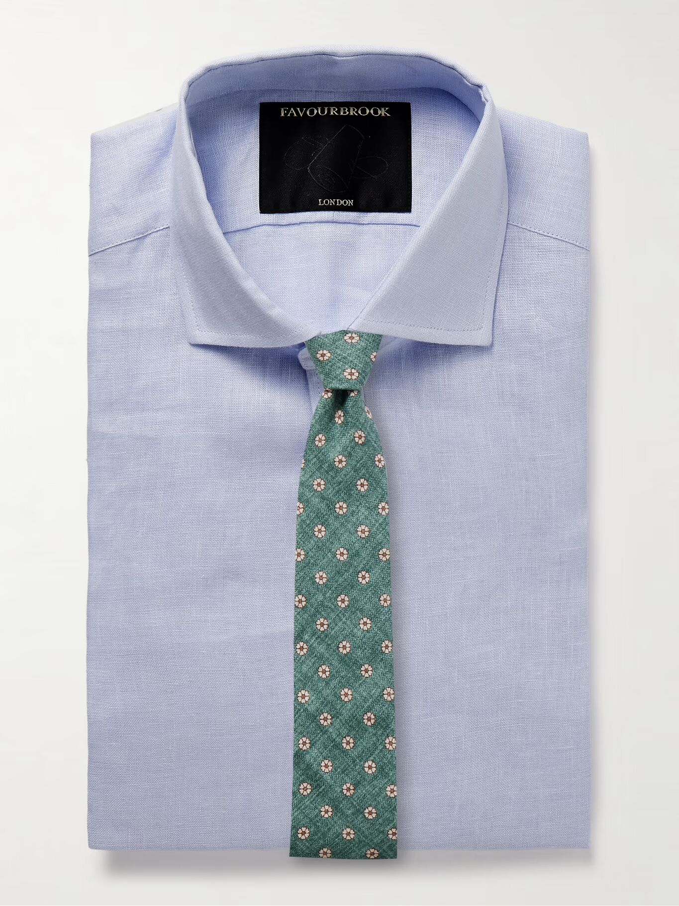 Льняная рубашка Bridford с вырезом-воротником FAVOURBROOK, голубой
Льняная рубашка Bridford с вырезом-воротником FAVOURBROOK, голубой