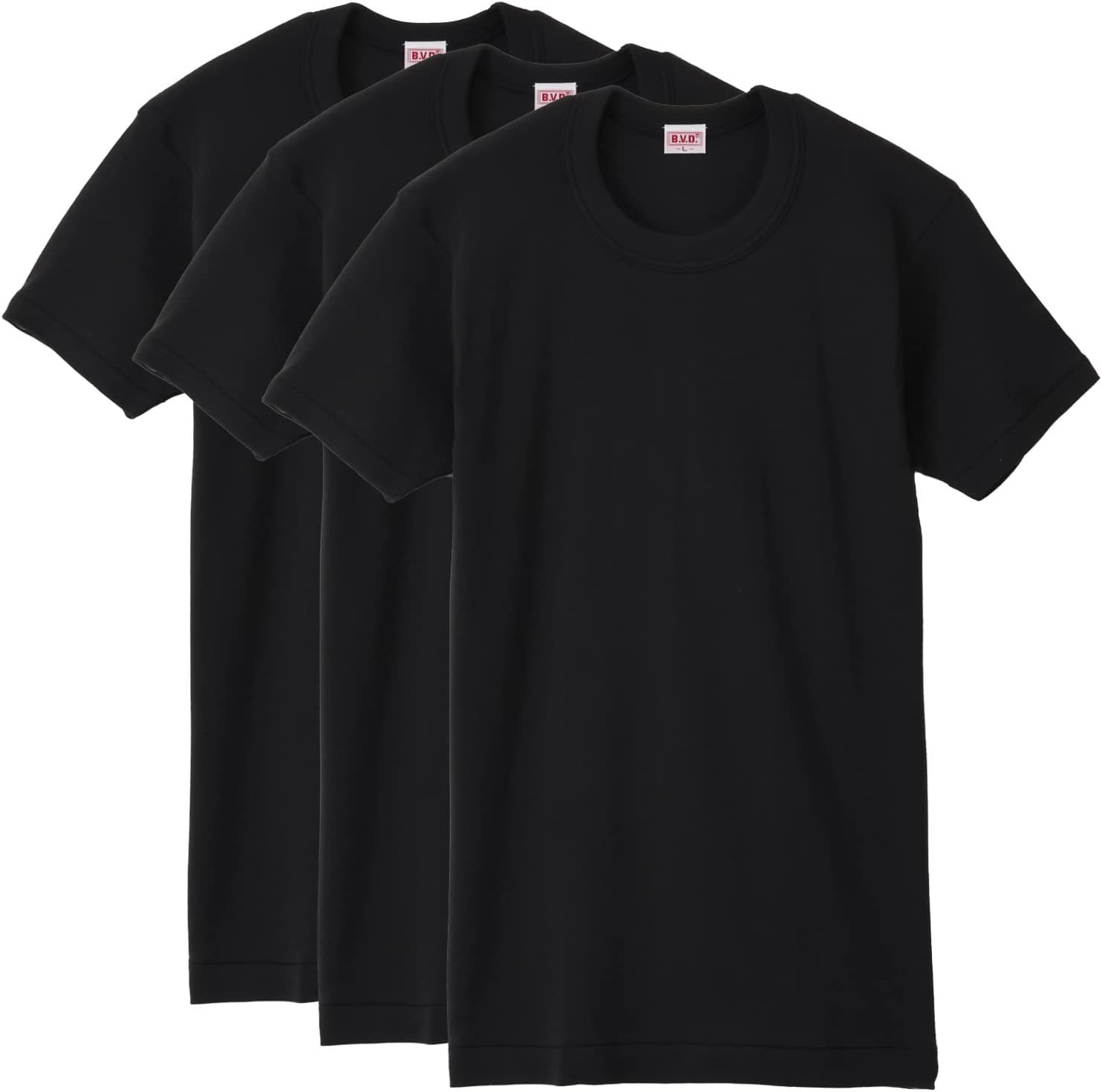 Футболка BVD GOLD с круглым вырезом и коротким рукавом, комплект из 3 предметов, 100% хлопок, мужская, черный
Футболка BVD GOLD с круглым вырезом и коротким рукавом, комплект из 3 предметов, 100% хлопок, мужская, черный