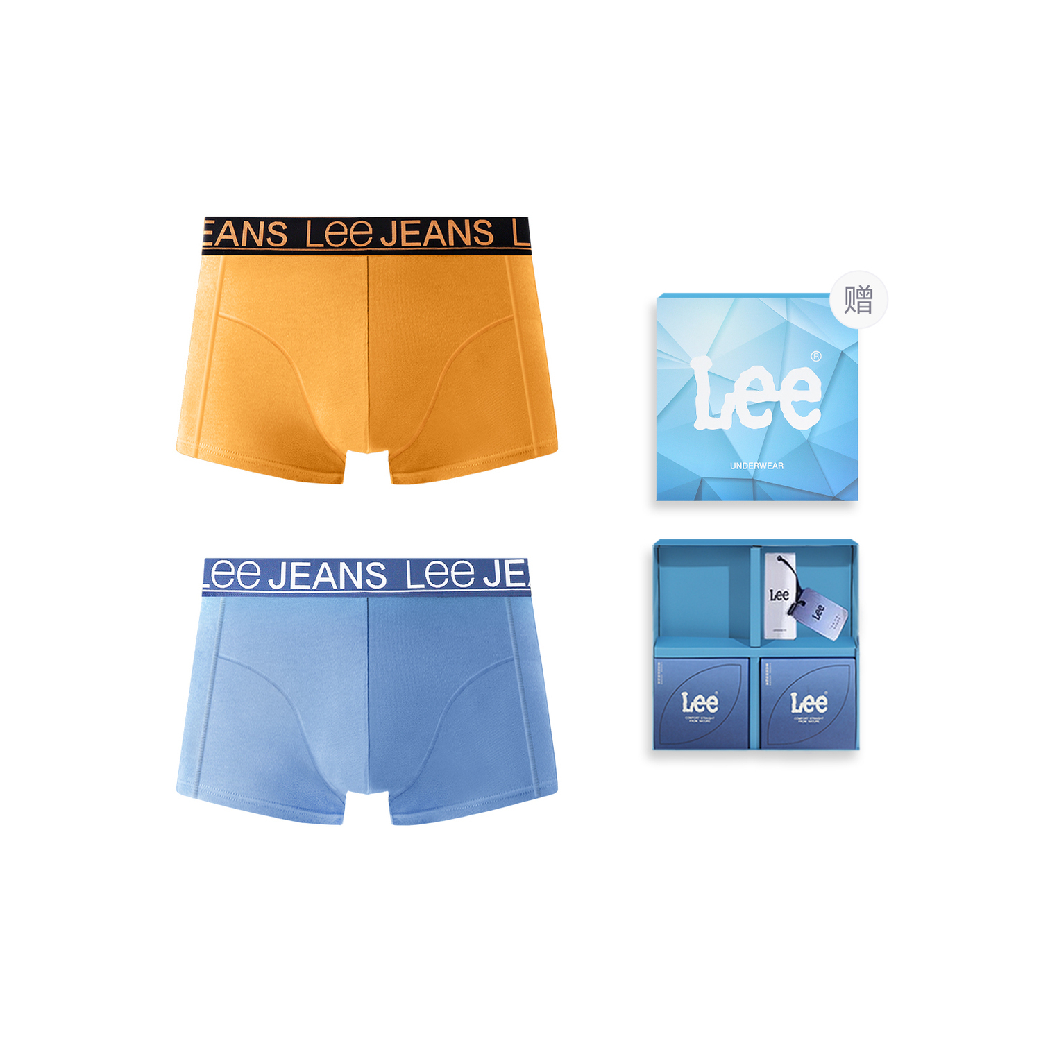 Lee Sunset 4.0 подарочный набор нижнего белья для мужчин, 2 шт
Lee Sunset 4.0 подарочный набор нижнего белья для мужчин, 2 шт