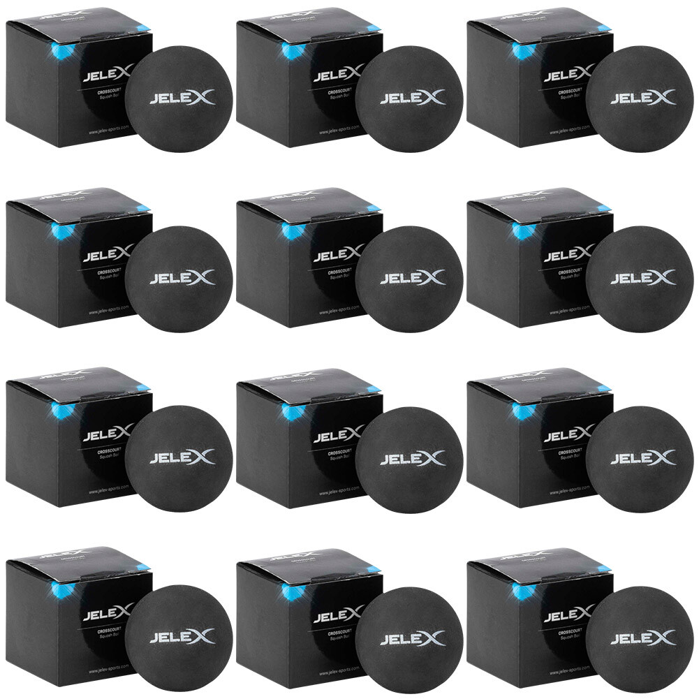 Набор мячей для сквоша JELEX Crosscourt, 12 шт
Набор мячей для сквоша JELEX Crosscourt, 12 шт