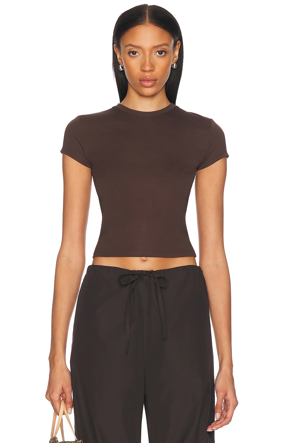 Футболка с круглым вырезом Alfie, Seal Brown
Футболка с круглым вырезом Alfie, Seal Brown