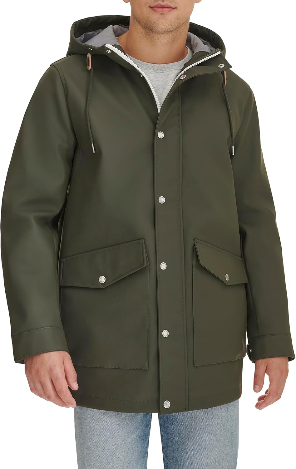 Мужская прорезиненная куртка-дождевик Levi's, Olive
Мужская прорезиненная куртка-дождевик Levi's, Olive