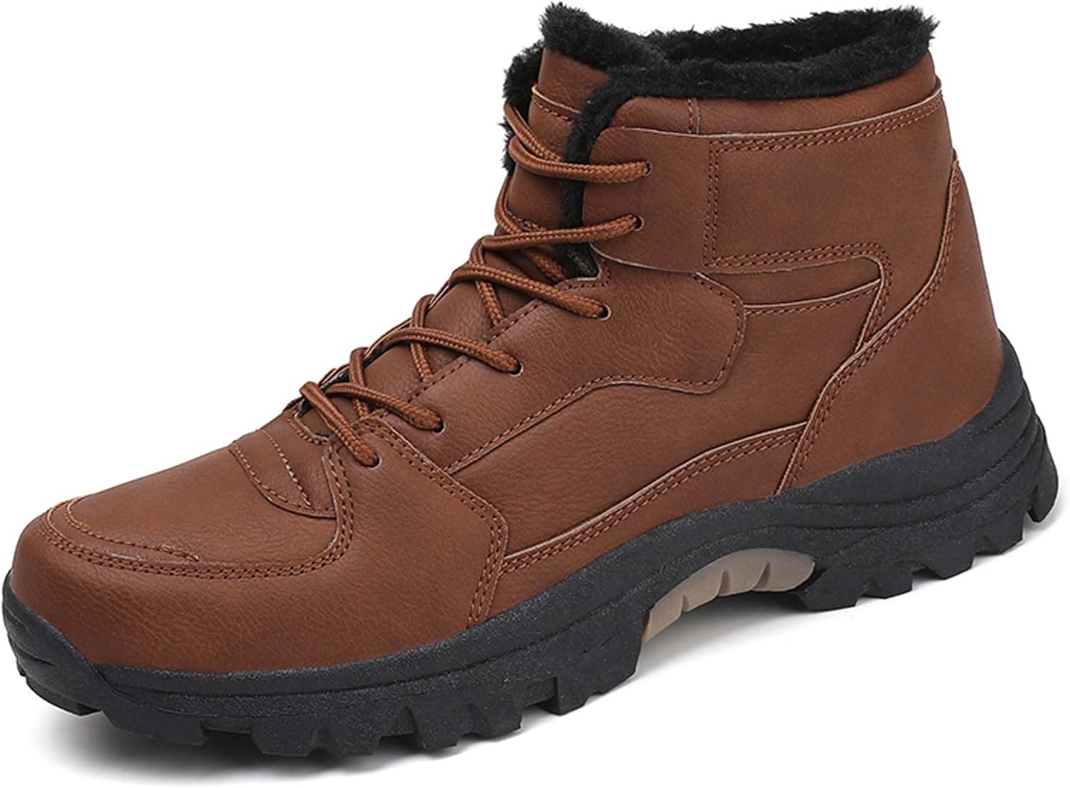 Мужские зимние ботинки с теплой подкладкой из флиса, хлопковые обувь для зимы, уличные, противоскользящие, водонепроницаемые, для походов и альпинизма, модные снежные кроссовки Generic, коричневый
Мужские зимние ботинки с теплой подкладкой из флиса, хлопковые обувь для зимы, уличные, противоскользящие, водонепроницаемые, для походов и альпинизма, модные снежные кроссовки Generic, коричневый