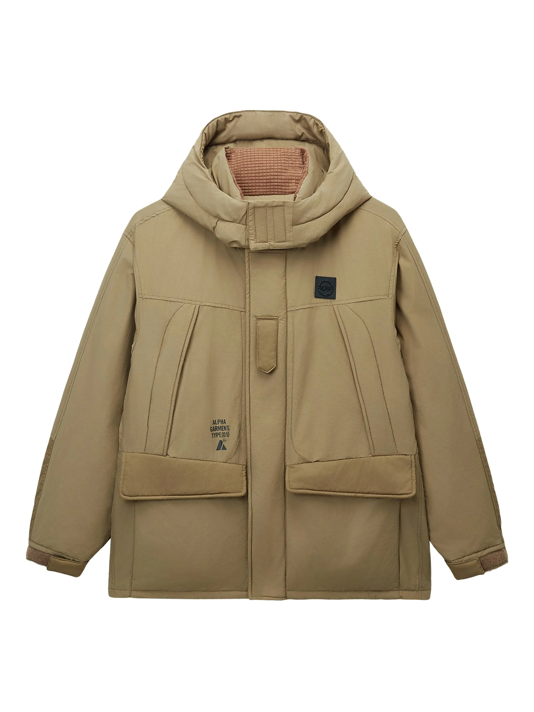 Куртка с капюшоном и карманами Alpha Industries, бежевый
Куртка с капюшоном и карманами Alpha Industries, бежевый