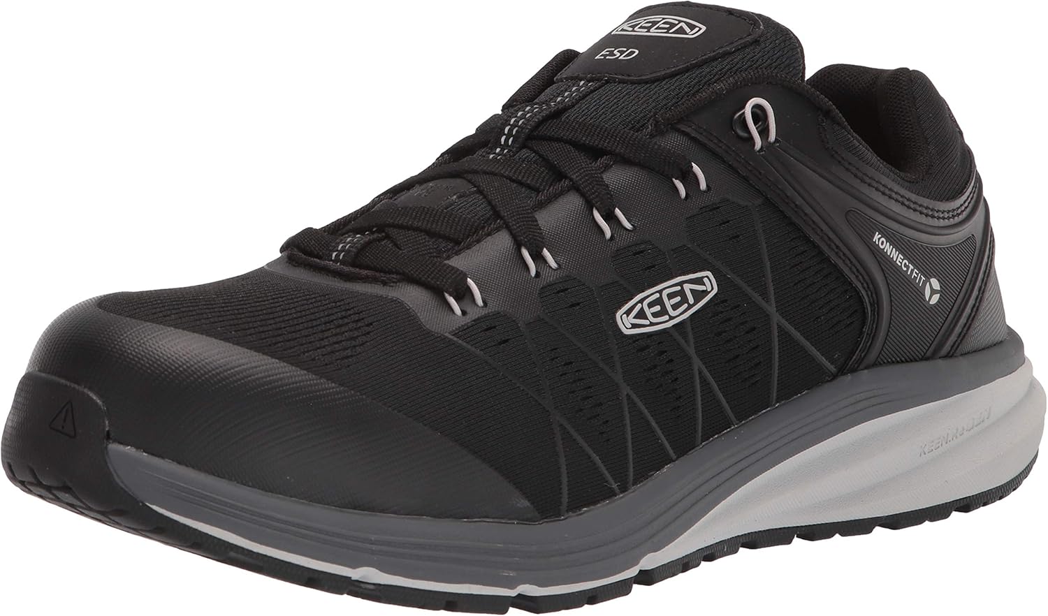 Мужские рабочие кроссовки KEEN Utility Vista Energy с низким профилем, композитным носком и защитой от электростатического разряда (ESD), черный
Мужские рабочие кроссовки KEEN Utility Vista Energy с низким профилем, композитным носком и защитой от электростатического разряда (ESD), черный