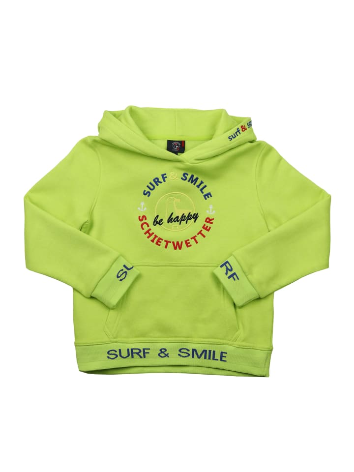 Пуловер с капюшоном Max Meersalz SCHIETWETTER, цвет lime 
Пуловер с капюшоном Max Meersalz SCHIETWETTER, цвет lime