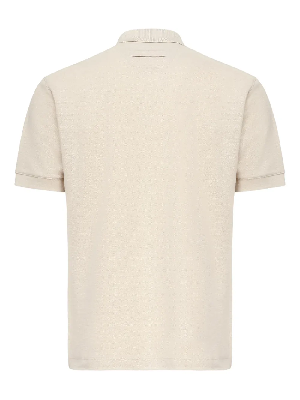 Рубашка поло с V-образным вырезом Zegna, нейтральный
Рубашка поло с V-образным вырезом Zegna, нейтральный