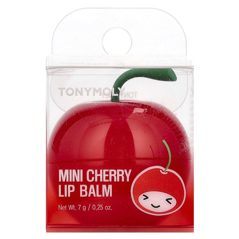TonyMoly, Мини-бальзам для губ с вишней, 7 г (0,25 унции)
TonyMoly, Мини-бальзам для губ с вишней, 7 г (0,25 унции)
