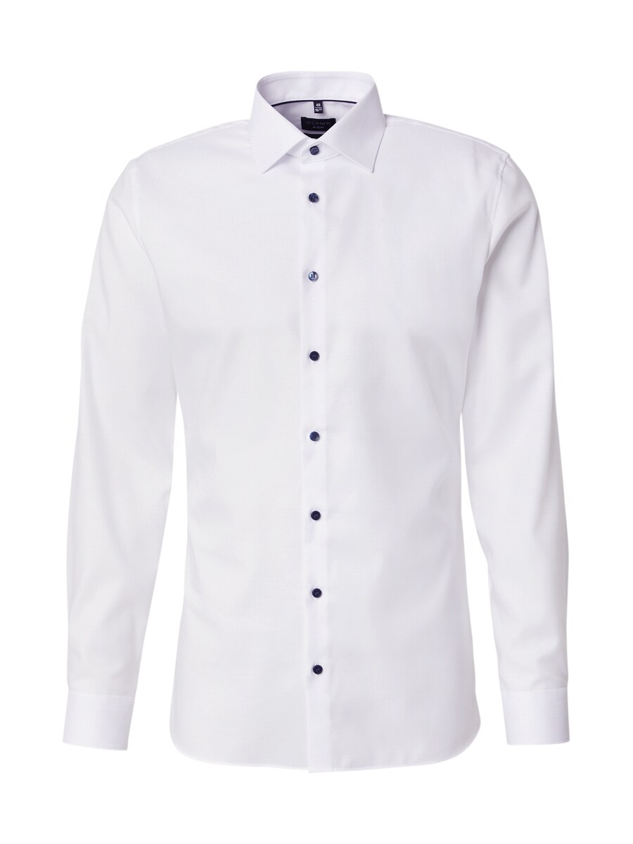 Рубашка Super Slim Fit на пуговицах OLYMP, белый
Рубашка Super Slim Fit на пуговицах OLYMP, белый