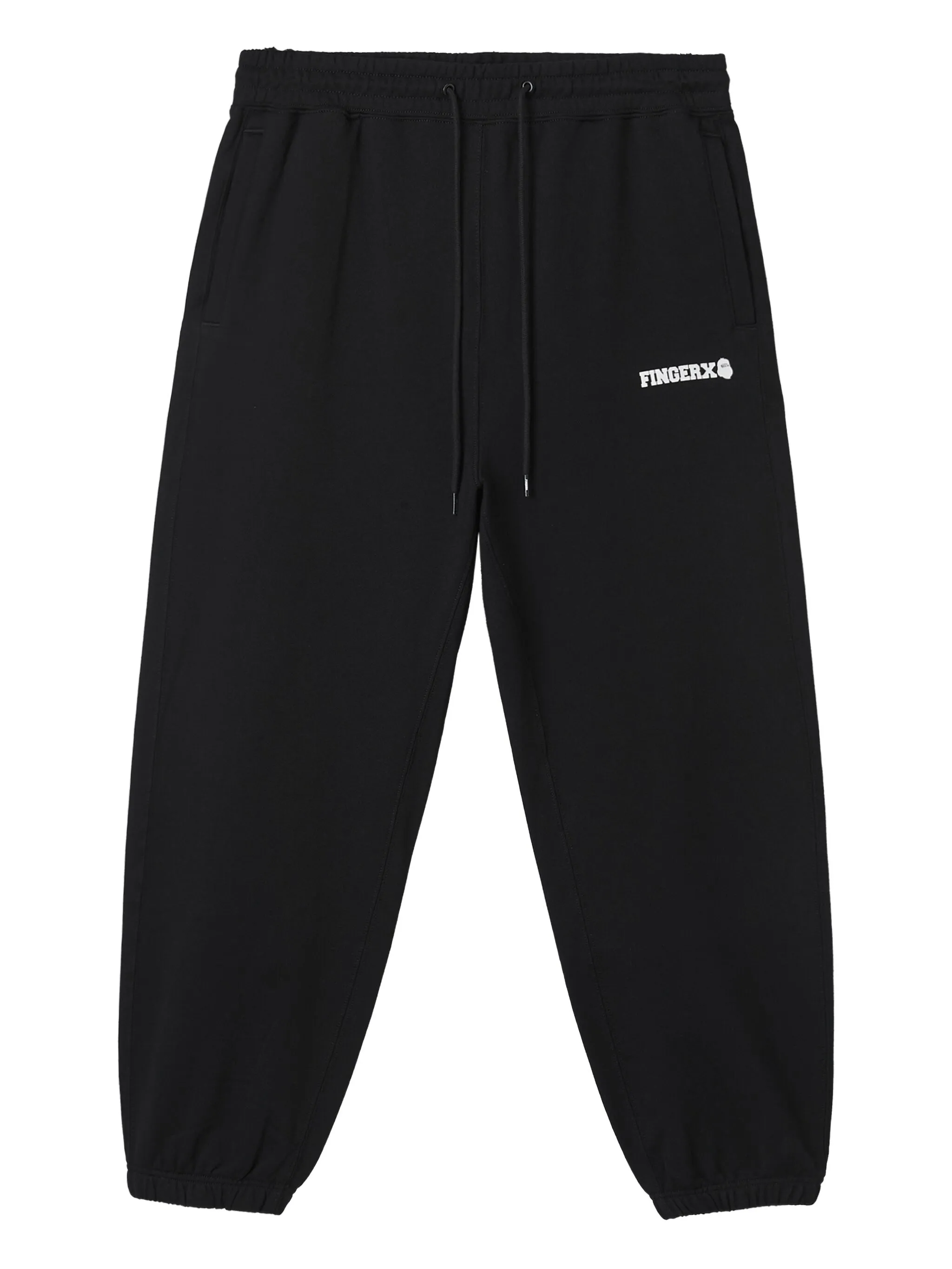 Брюки с манжетами и логотипом Fingercroxx, черный
Брюки с манжетами и логотипом Fingercroxx, черный