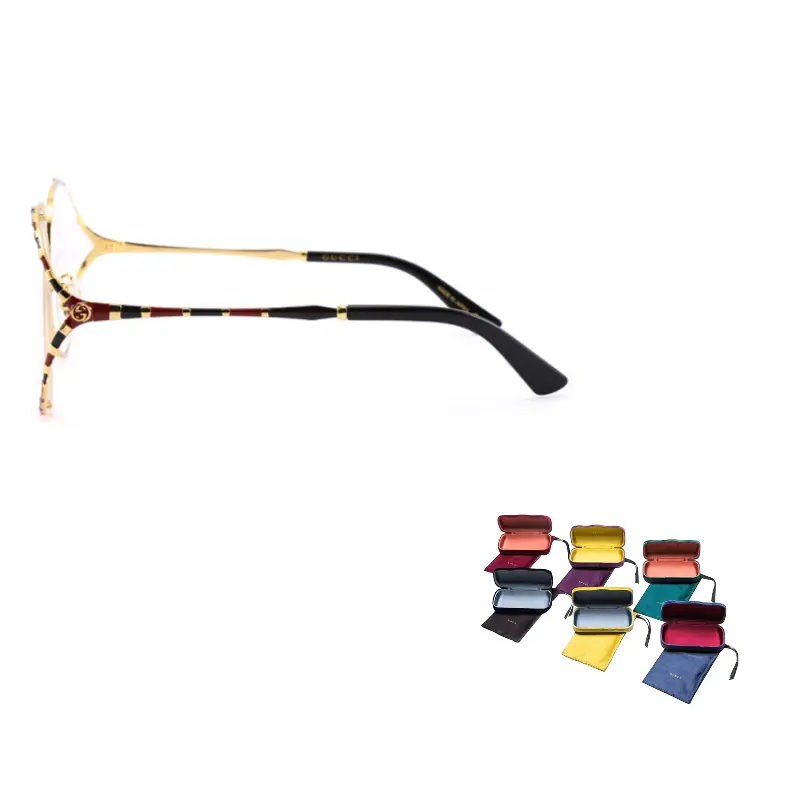 GUCCI Пластиковые и металлические круглые очки для женщин, 003
GUCCI Пластиковые и металлические круглые очки для женщин, 003