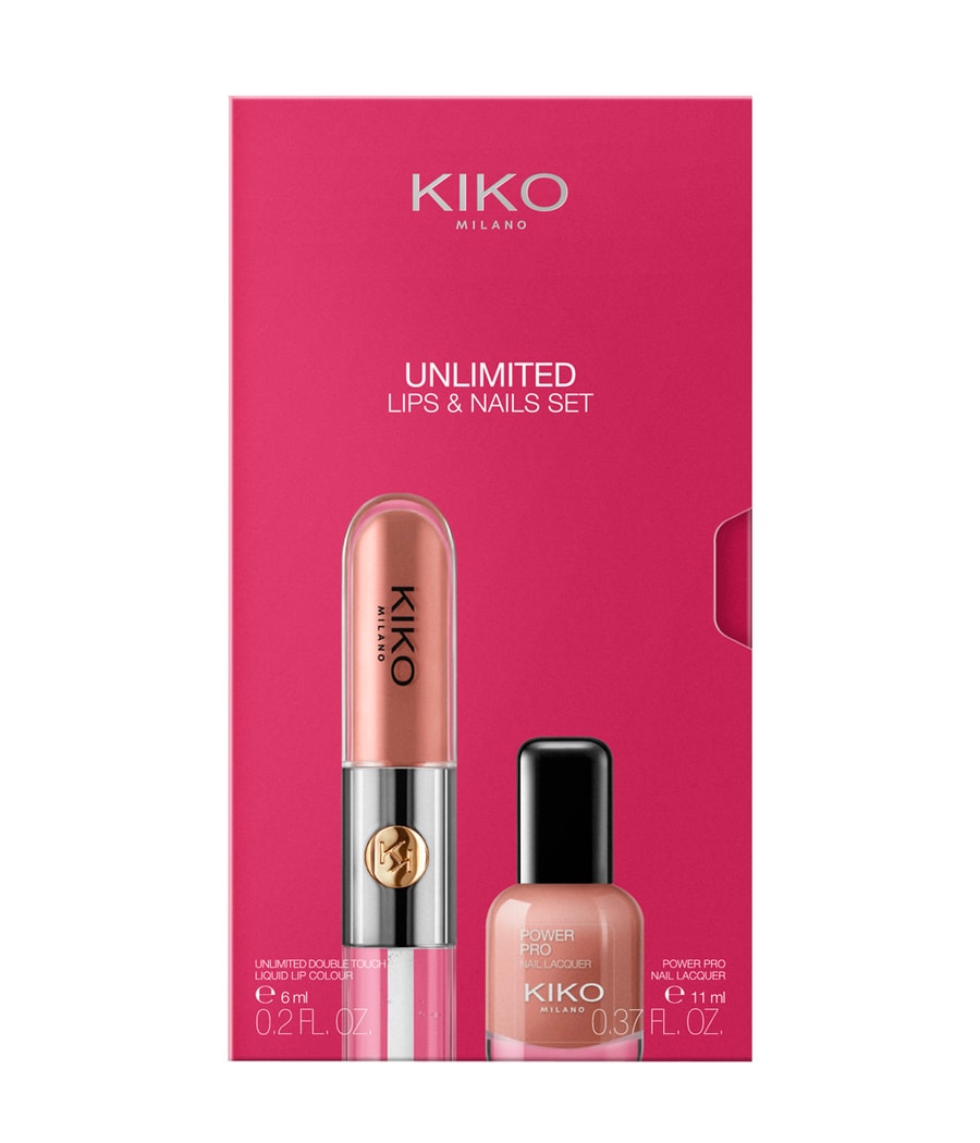 Набор для макияжа лица KIKO Milano Unlimited Lips & Nails Set, Universal Rose, 1 шт.
Набор для макияжа лица KIKO Milano Unlimited Lips & Nails Set, Universal Rose, 1 шт.