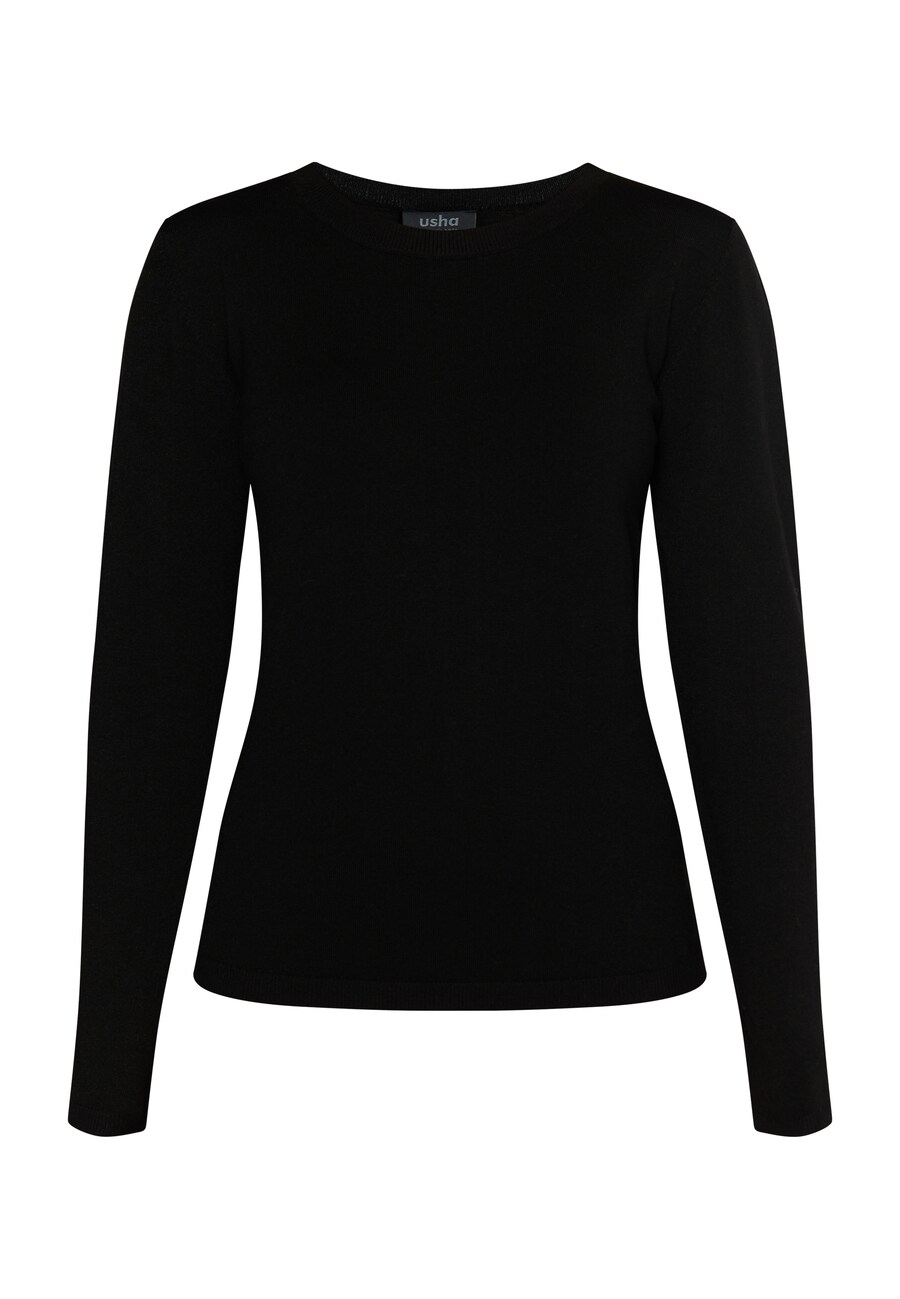 Базовый свитер usha BLACK LABEL Sweater, черный
Базовый свитер usha BLACK LABEL Sweater, черный