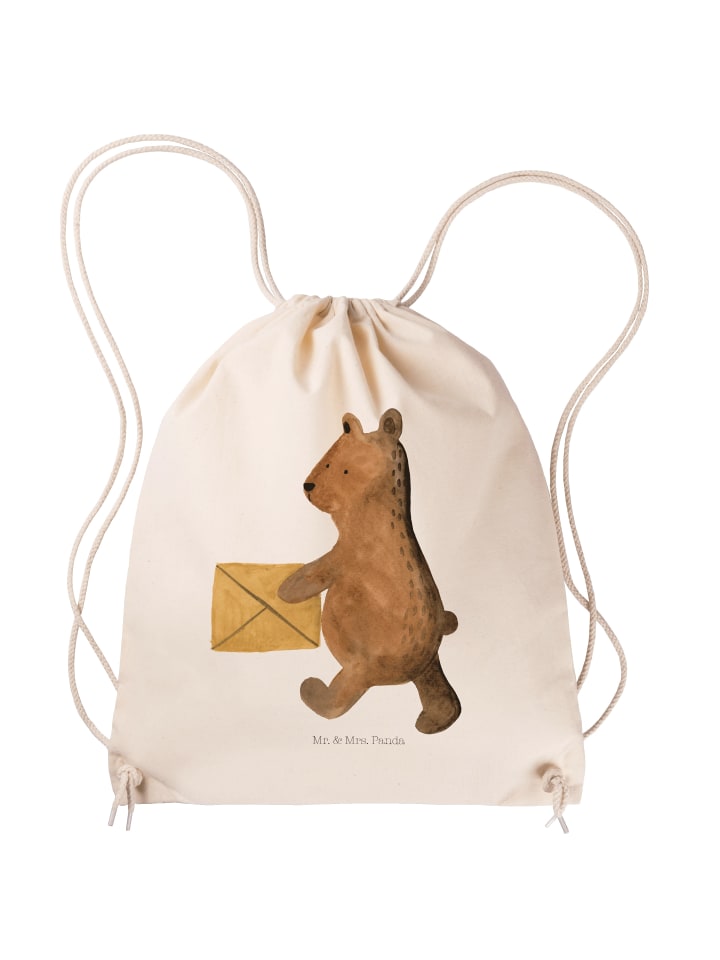 Mr. & Mrs. Panda Сумка на завязках с изображением медведя, кремового цвета, для домашнего использования, без надписи
Mr. & Mrs. Panda Сумка на завязках с изображением медведя, кремового цвета, для домашнего использования, без надписи