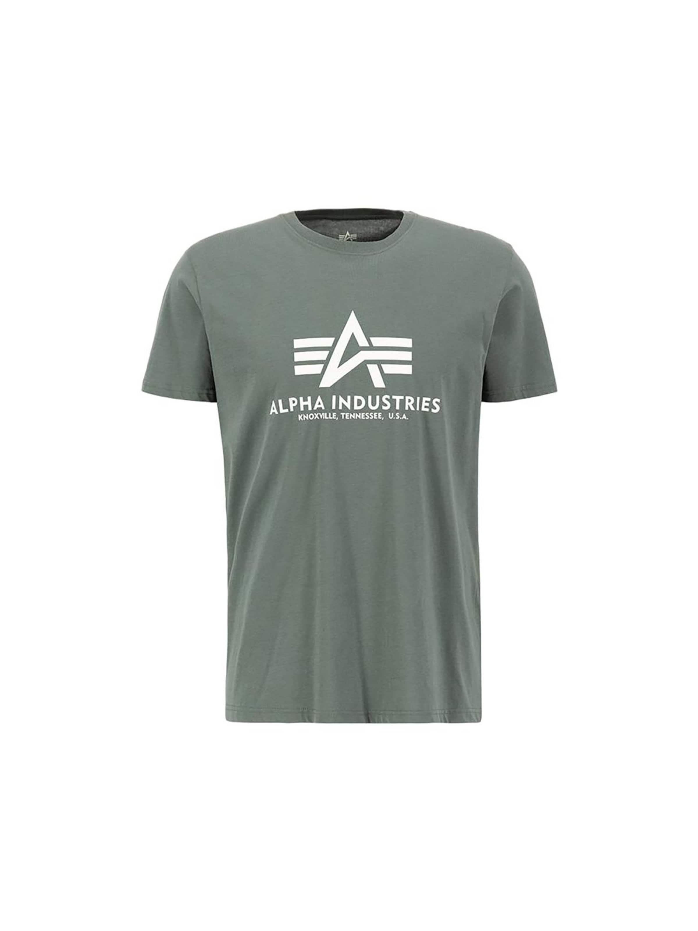 ALPHA INDUSTRIES Футболка в цвете хаки
ALPHA INDUSTRIES Футболка в цвете хаки