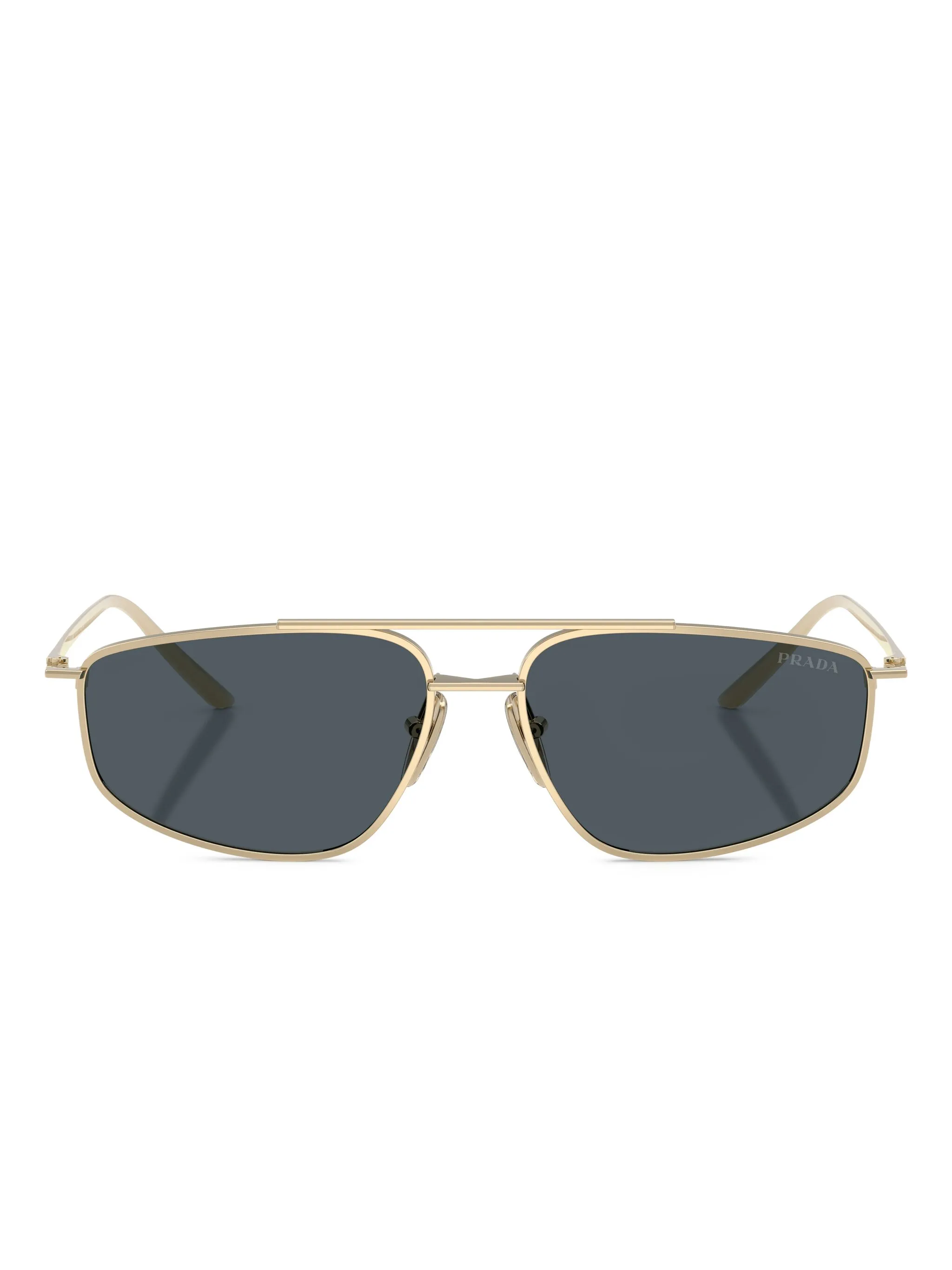 Солнцезащитные очки в геометричной оправе Prada Eyewear, золотистый
Солнцезащитные очки в геометричной оправе Prada Eyewear, золотистый