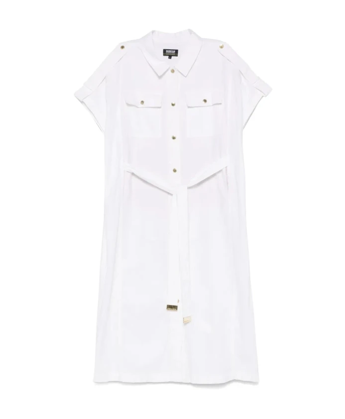 Белое платье миди Harlow Barbour, белый
Белое платье миди Harlow Barbour, белый