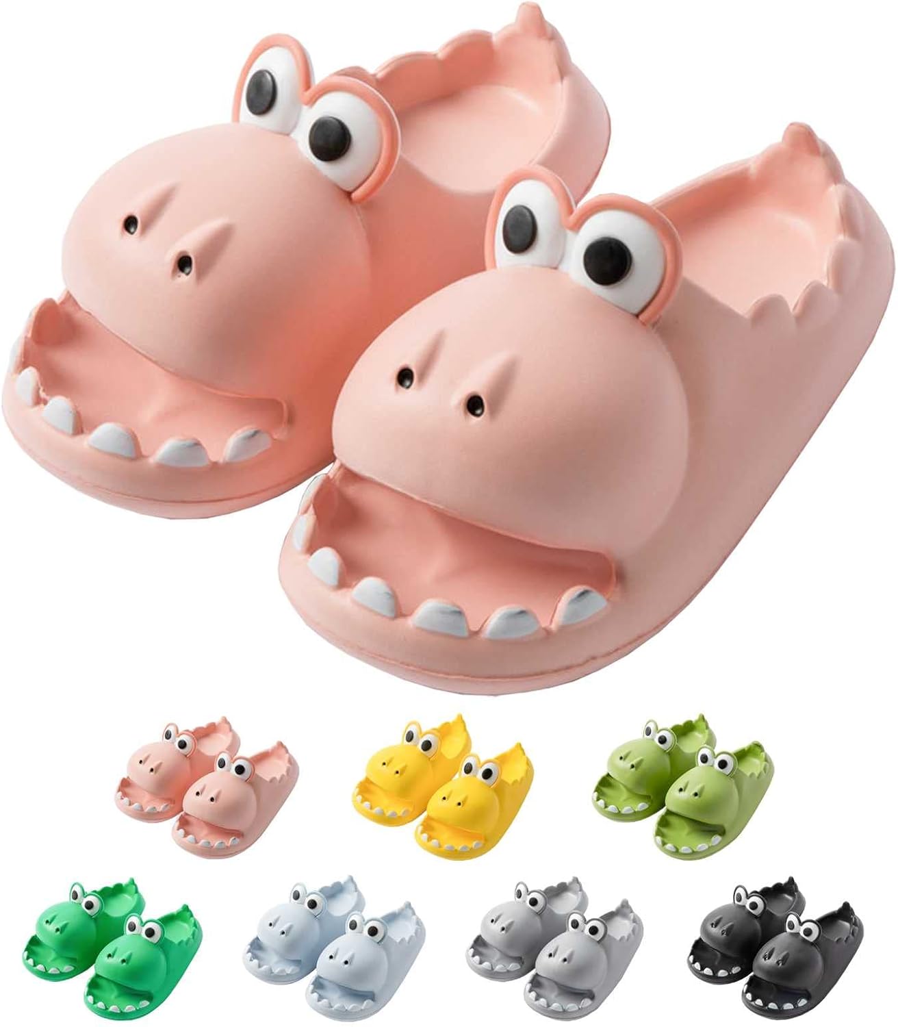 LXLHZD Милые тапочки-сланцы с динозавром для женщин и мужчин, 4 см, супер мягкие, с толстой подошвой, домашние тапочки, шлепанцы для душа, открытый носок, летние пляжные и домашние тапочки, розовый
LXLHZD Милые тапочки-сланцы с динозавром для женщин и мужчин, 4 см, супер мягкие, с толстой подошвой, домашние тапочки, шлепанцы для душа, открытый носок, летние пляжные и домашние тапочки, розовый