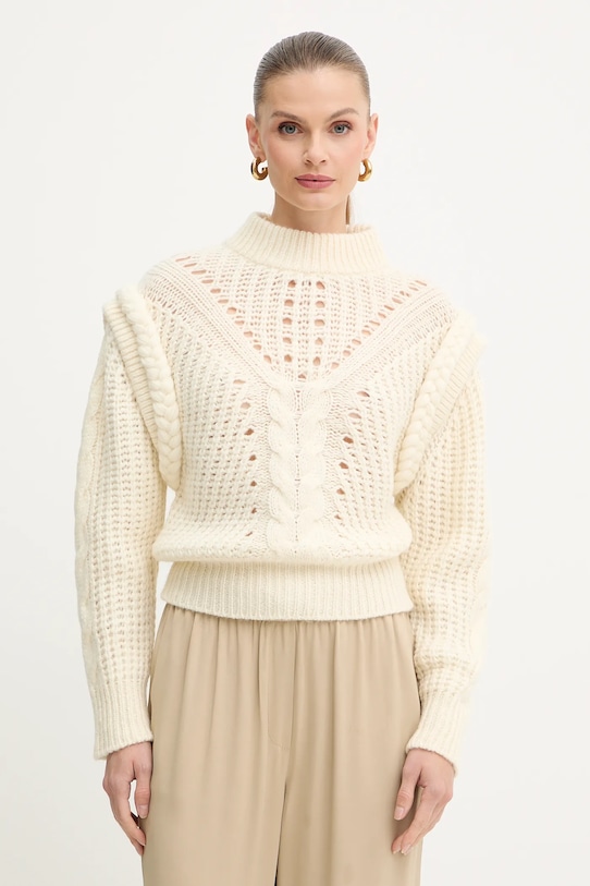 Свитер из смесовой шерсти Boss Orange, бежевый
Свитер из смесовой шерсти Boss Orange, бежевый