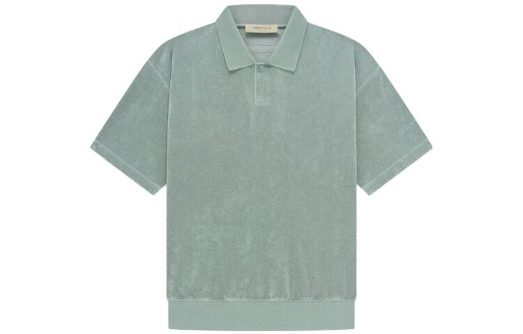 Рубашка поло Drop2 SS23 мужская, цвет Shady Blue Fear Of God Essentials, цвет Haze Blue 
Рубашка поло Drop2 SS23 мужская, цвет Shady Blue Fear Of God Essentials, цвет Haze Blue