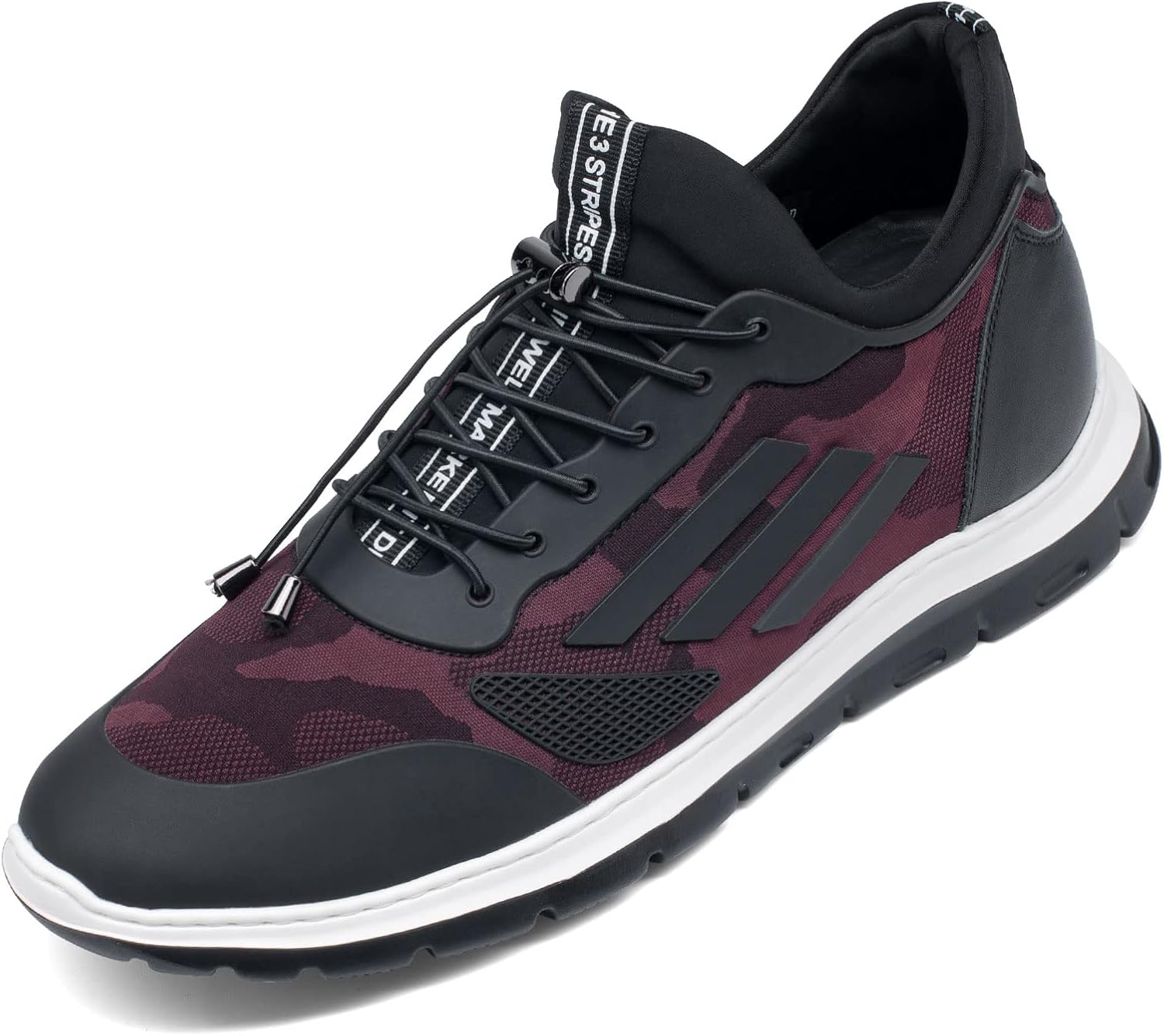 Мужские невидимые обувь-лифты CHAMARIPA - шнуровка, легкие повседневные кроссовки для увеличения роста - прибавка 5-7 см, черный
Мужские невидимые обувь-лифты CHAMARIPA - шнуровка, легкие повседневные кроссовки для увеличения роста - прибавка 5-7 см, черный