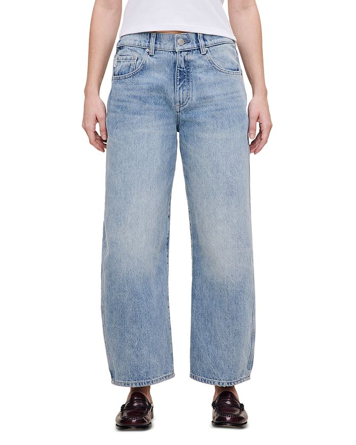 Узкие джинсы с высокой посадкой Petite Taylor Relaxed Barrel DL1961, синий
Узкие джинсы с высокой посадкой Petite Taylor Relaxed Barrel DL1961, синий