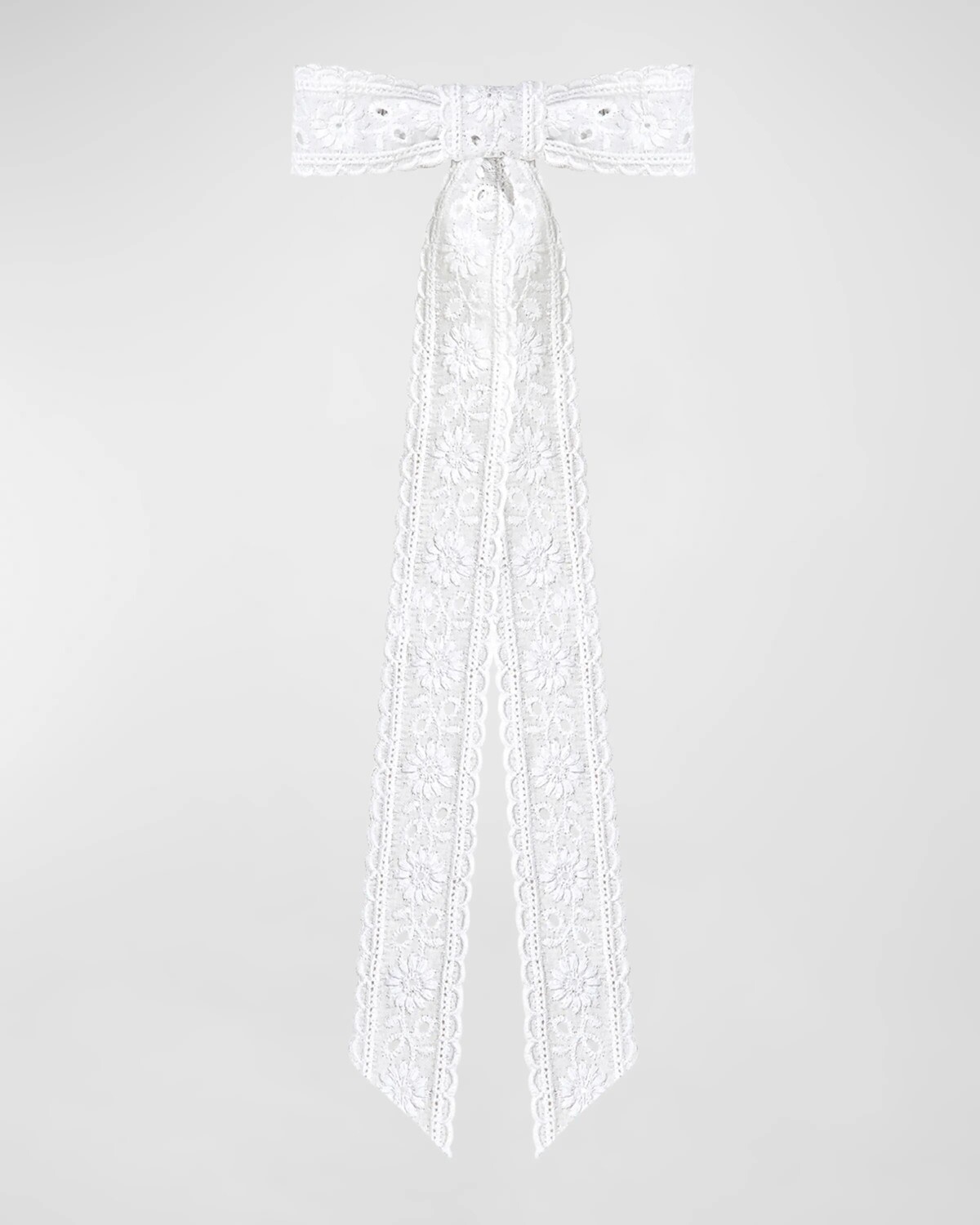 Заколка Dolly с кружевным бантом Jennifer Behr, цвет White
Заколка Dolly с кружевным бантом Jennifer Behr, цвет White