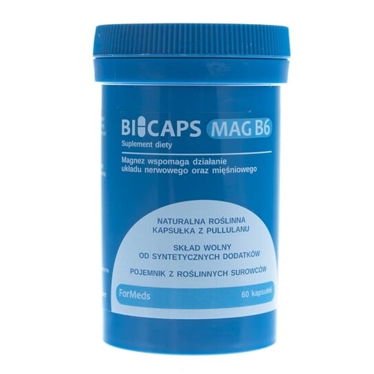 Bicaps Mag B6 Formeds, 60 капсул
Bicaps Mag B6 Formeds, 60 капсул