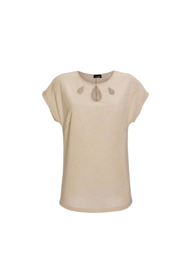 Короткий размер: элегантная рубашка с тонкими блестящими нитями. Goldner, желтый
Короткий размер: элегантная рубашка с тонкими блестящими нитями. Goldner, желтый