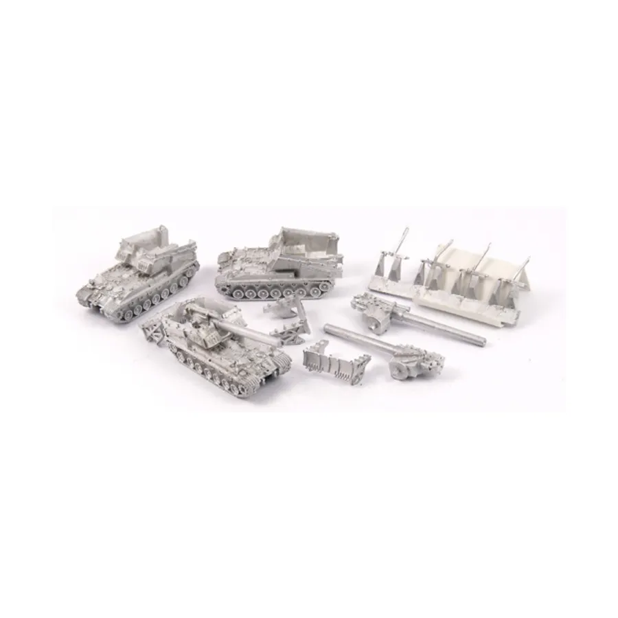 Моторный лафет 240-мм гаубицы Т92, WWII Micro Armour - United States - Self-Propelled Guns (1:285)
Моторный лафет 240-мм гаубицы Т92, WWII Micro Armour - United States - Self-Propelled Guns (1:285)