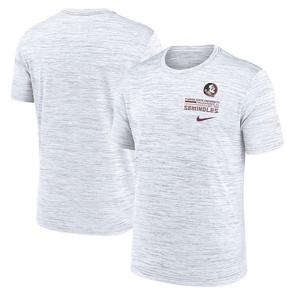 Мужская белая футболка florida state seminoles velocity stacked performance Nike
Мужская белая футболка florida state seminoles velocity stacked performance Nike