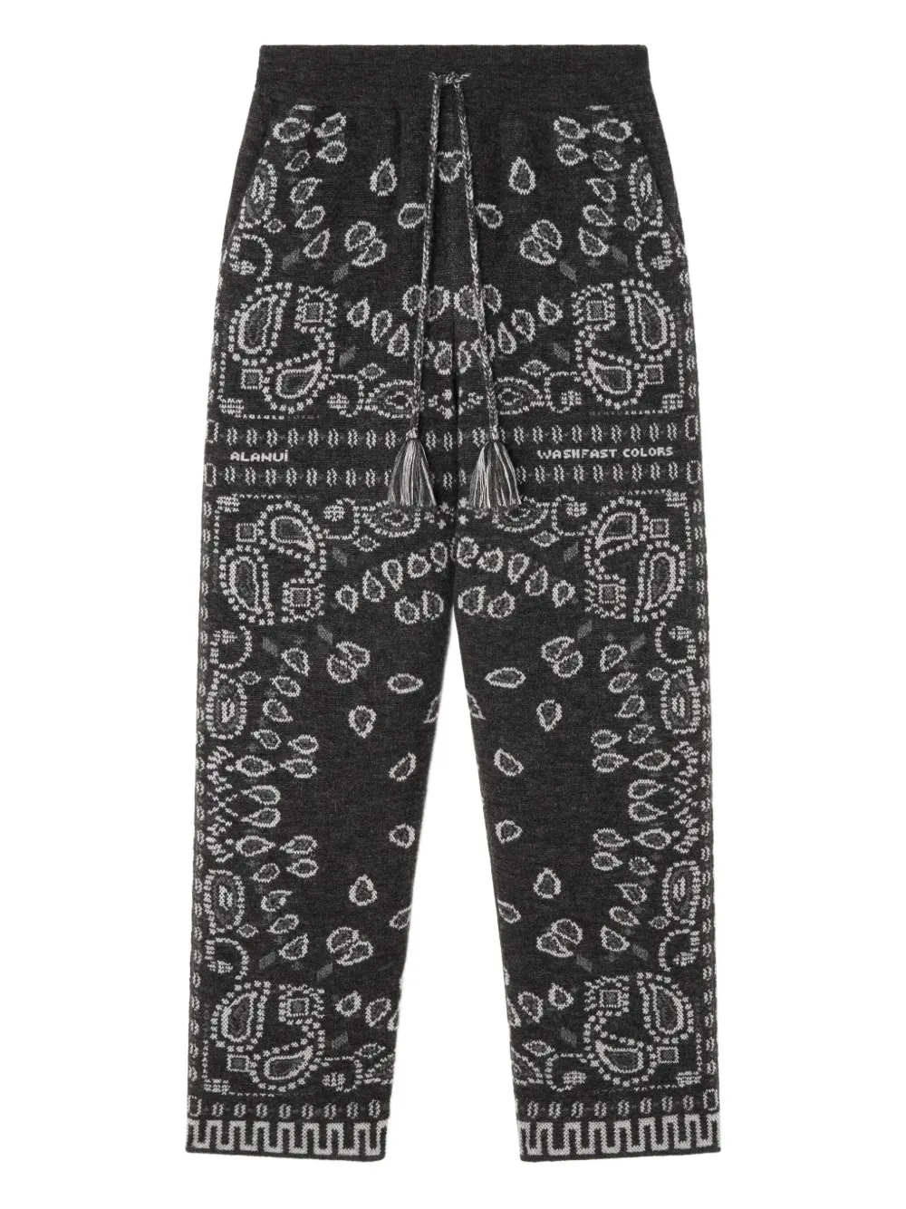 Жаккардовые брюки Alanui, серый
Жаккардовые брюки Alanui, серый