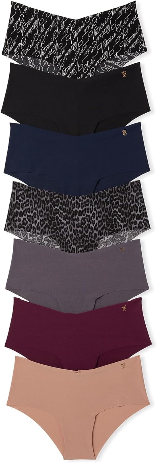 Victoria's Secret Женские трусики Cheeky без видимых линий, минимальное покрытие, набор из нескольких штук (XS-XXL), Neutrals Mix
Victoria's Secret Женские трусики Cheeky без видимых линий, минимальное покрытие, набор из нескольких штук (XS-XXL), Neutrals Mix