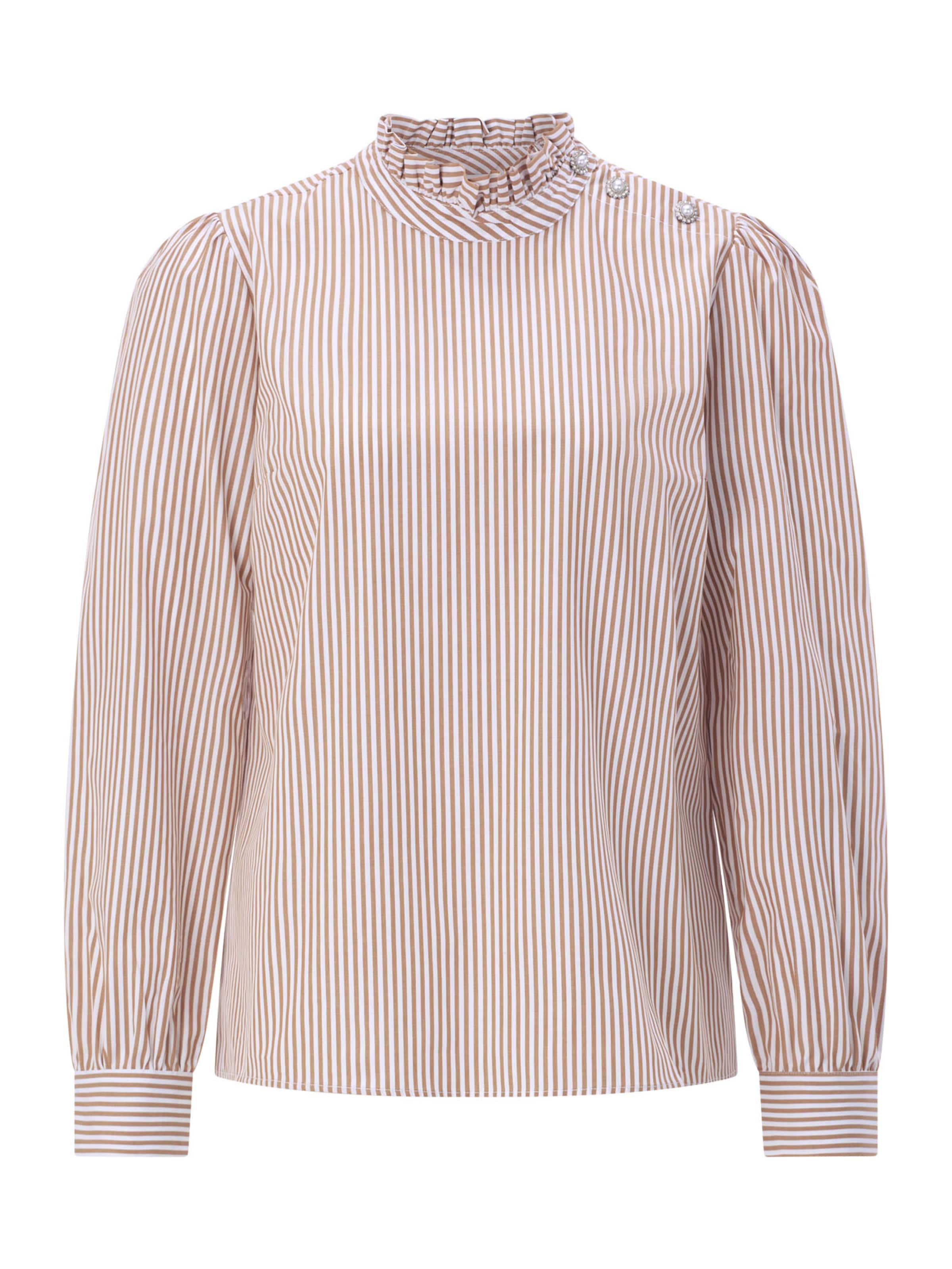 Rich & Royal Рубашка в светло-коричневом и белом цветах
Rich & Royal Рубашка в светло-коричневом и белом цветах