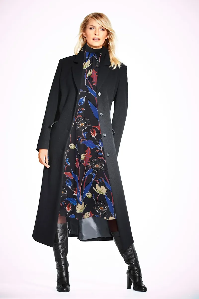 Шерстяное пальто Heine, черный
Шерстяное пальто Heine, черный