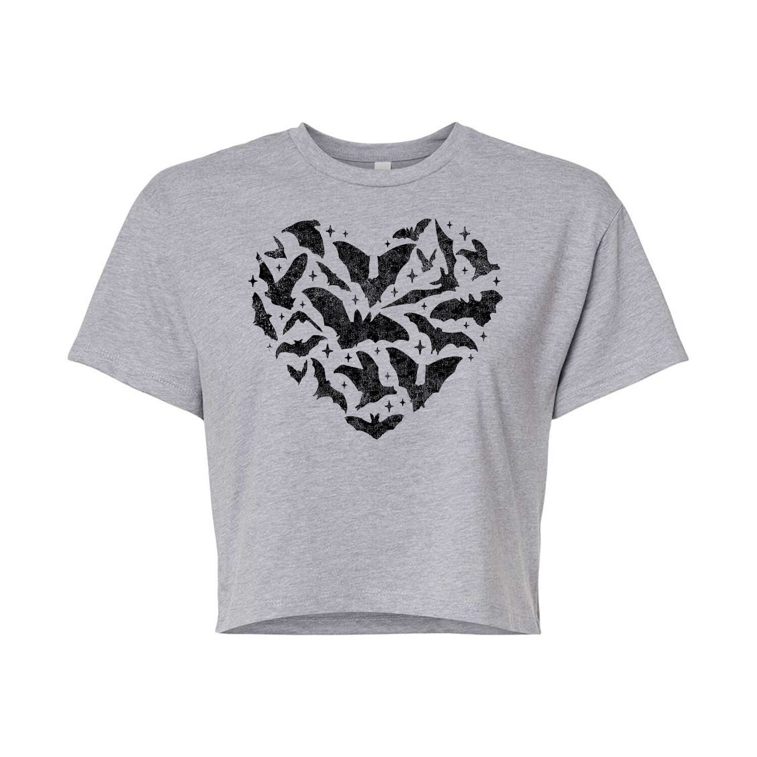 Укороченная футболка с сердечками для юниоров Flying Bats Licensed Character, серый
Укороченная футболка с сердечками для юниоров Flying Bats Licensed Character, серый