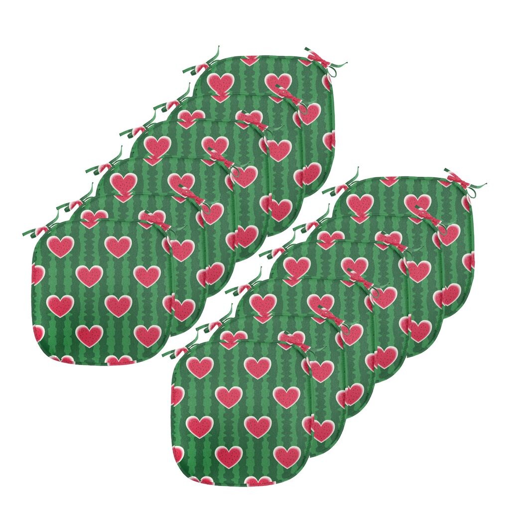 Подушки на обеденный стул ABAKUHAUS Heart, узор «Любовь», декоративная водонепроницаемая подушка с ремнями для кухонных сидений, 40 см x 40 см — упаковка из 12 шт., яблочно-зеленый, темно-коралловый
Подушки на обеденный стул ABAKUHAUS Heart, узор «Любовь», декоративная водонепроницаемая подушка с ремнями для кухонных сидений, 40 см x 40 см — упаковка из 12 шт., яблочно-зеленый, темно-коралловый