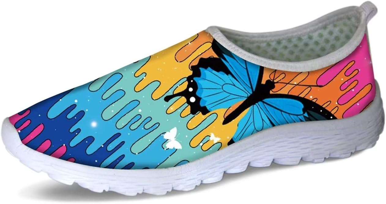 Женские и мужские слипоны Forchrinse с цветочным принтом и корги, мягкая сетка, кроссовки для прогулок, спортивные, повседневные, для путешествий, дышащие, Butterfly Splatter Oil Painting
Женские и мужские слипоны Forchrinse с цветочным принтом и корги, мягкая сетка, кроссовки для прогулок, спортивные, повседневные, для путешествий, дышащие, Butterfly Splatter Oil Painting