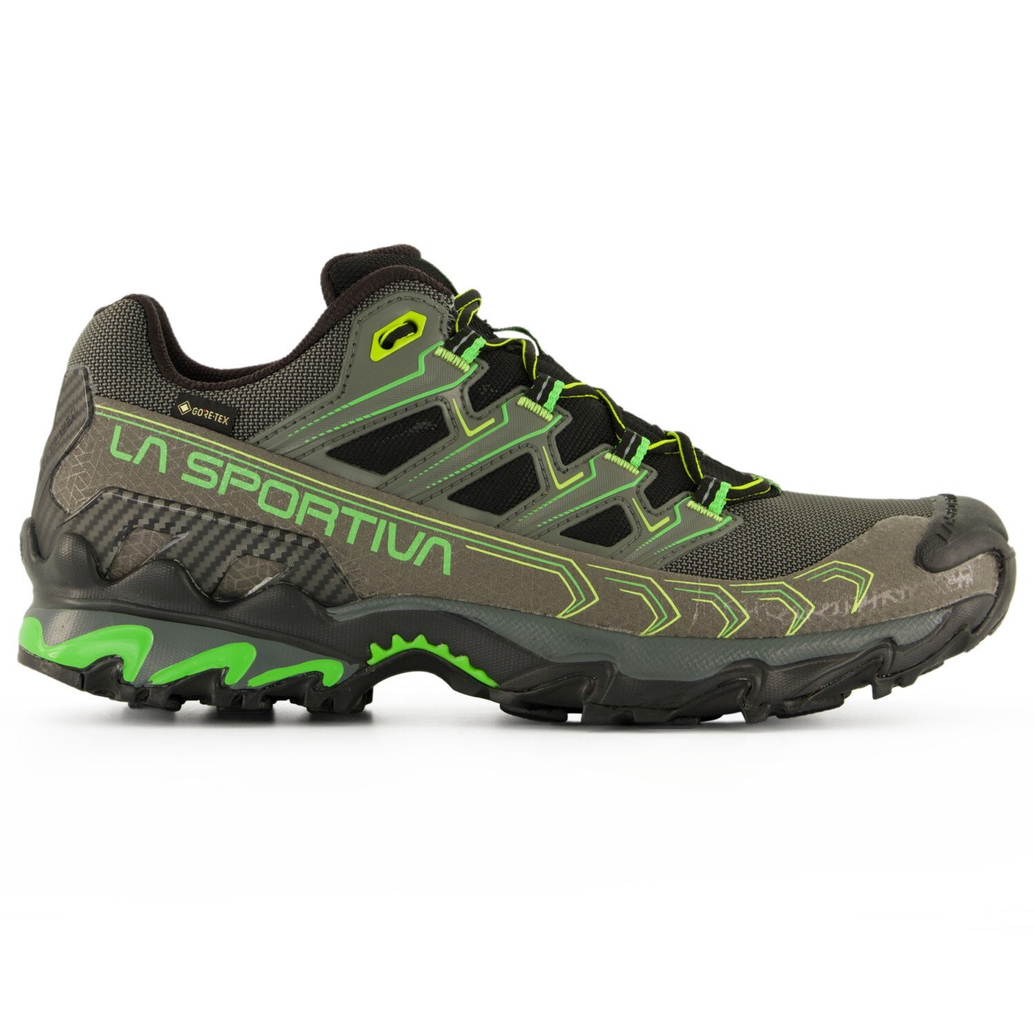 Кроссовки для бега по пересеченной местности La Sportiva Ultra Raptor II GTX, цвет Metal/Flash Green 
Кроссовки для бега по пересеченной местности La Sportiva Ultra Raptor II GTX, цвет Metal/Flash Green