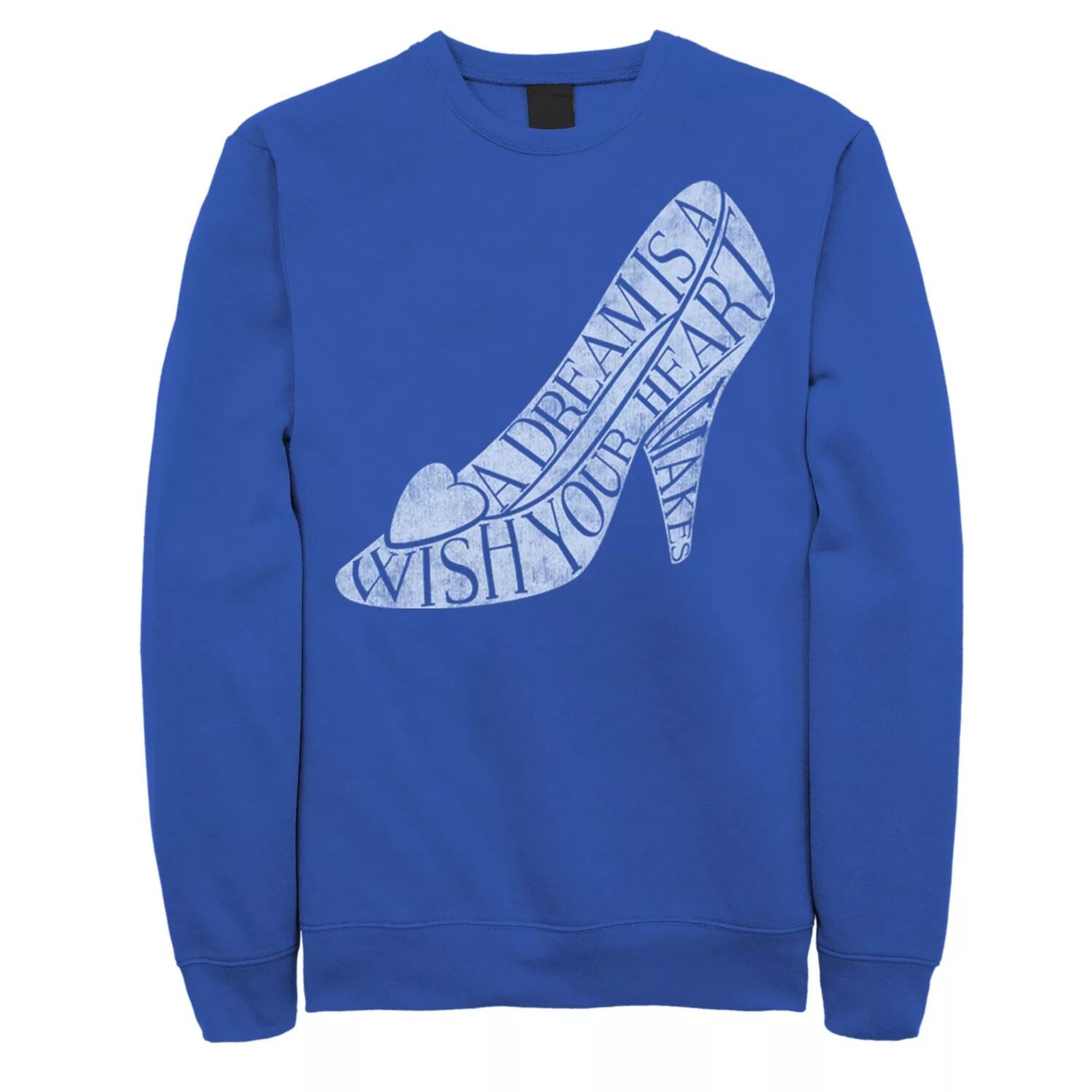 Мужской свитшот с стеклянными тапочками Disney Cinderella и цитатой Licensed Character
Мужской свитшот с стеклянными тапочками Disney Cinderella и цитатой Licensed Character