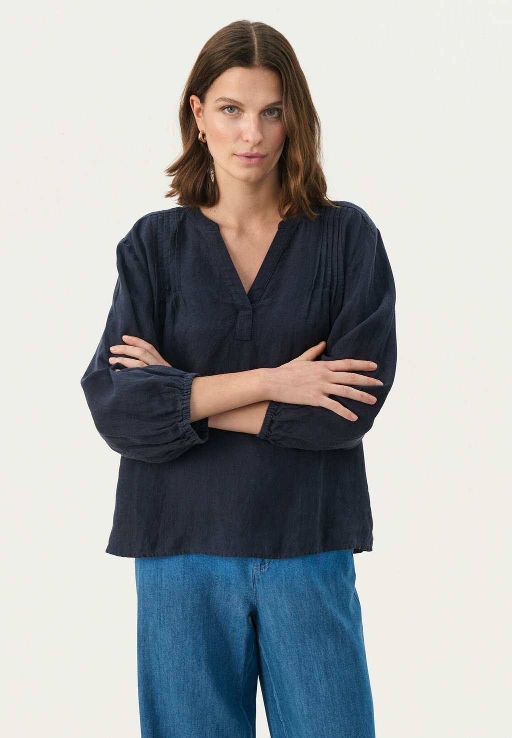 Блуза Part Two, темно-синий
Блуза Part Two, темно-синий
