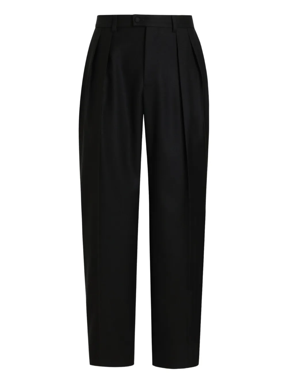 Шерстяные брюки со складками DOLCE & GABBANA, черный
Шерстяные брюки со складками DOLCE & GABBANA, черный