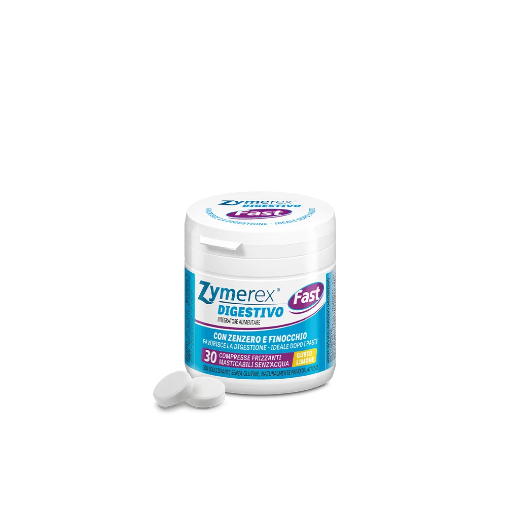 Zymerex Fast 30 жевательные таблетки для улучшения пищеварения 
Zymerex Fast 30 жевательные таблетки для улучшения пищеварения