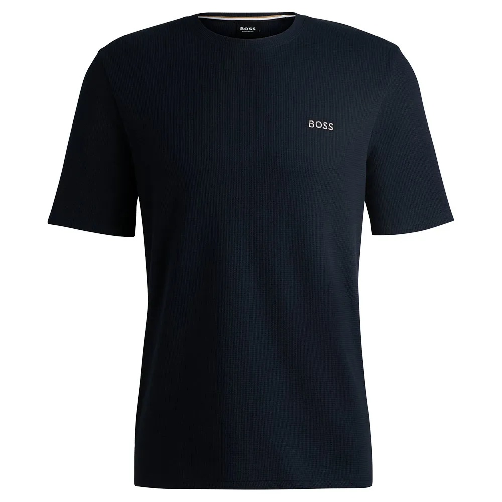 Пижамная футболка BOSS Waffle 10269584 с коротким рукавом, синий
Пижамная футболка BOSS Waffle 10269584 с коротким рукавом, синий