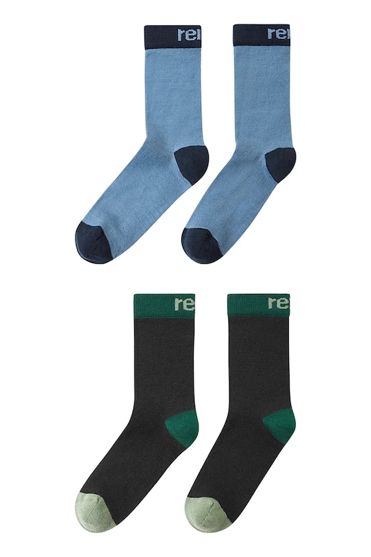 Детские носки Parit с добавлением шерсти, 2 пары Reima, синий
Детские носки Parit с добавлением шерсти, 2 пары Reima, синий