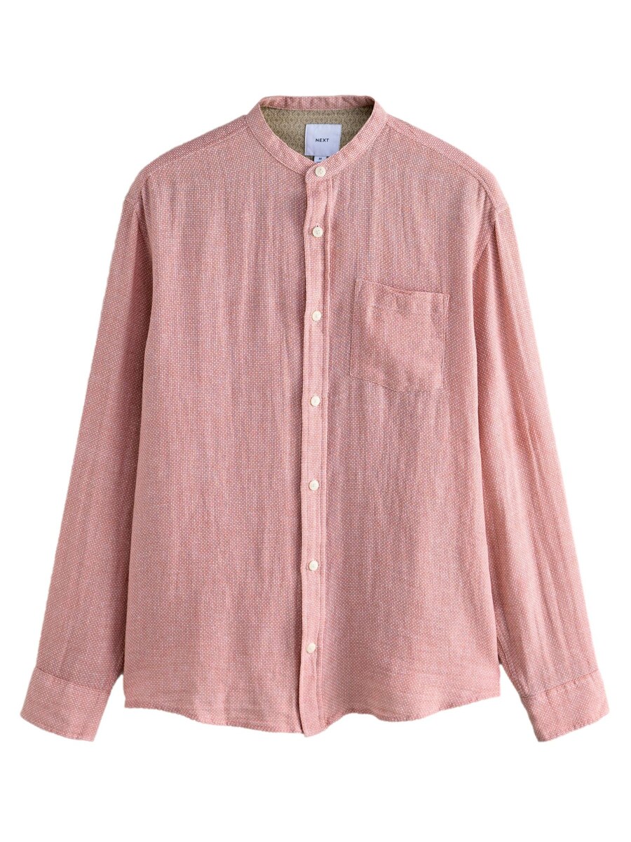 Рубашка обычного кроя на пуговицах Next, темно-розовый
Рубашка обычного кроя на пуговицах Next, темно-розовый
