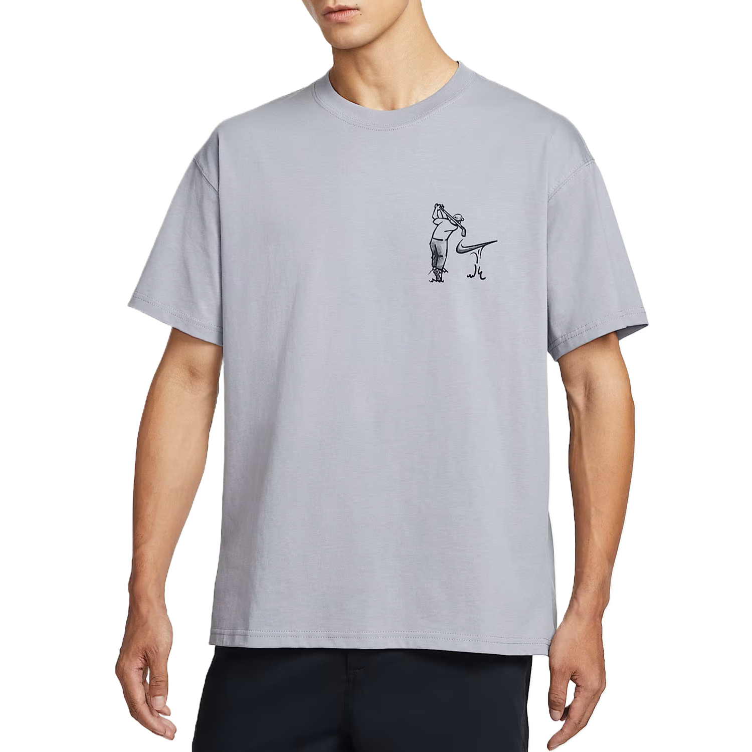 Футболка мужская серая Nike, серый
Футболка мужская серая Nike, серый